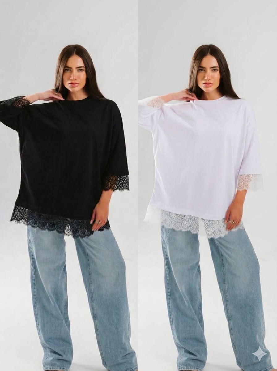 Lace T-shirt