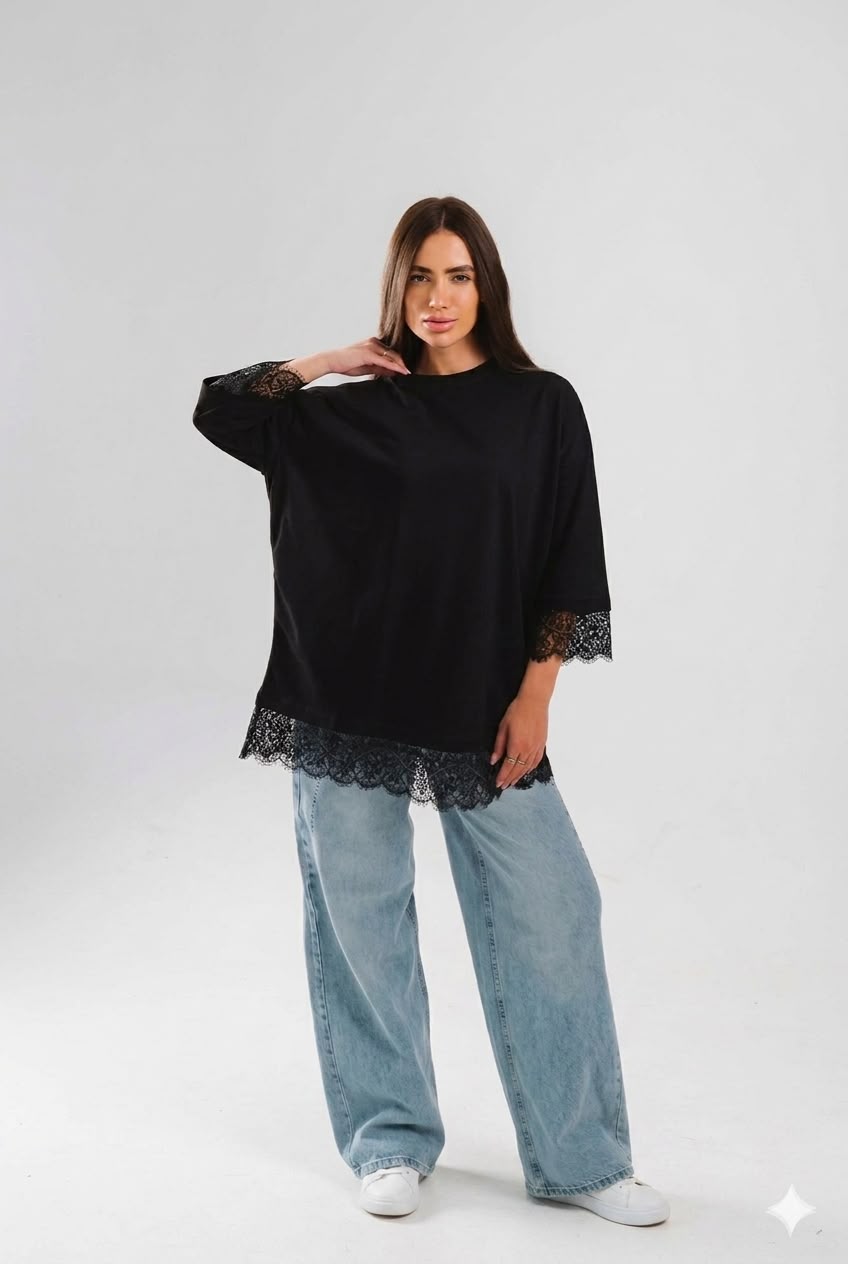 Lace T-shirt
